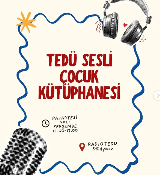 TEDÜ Sesli Çocuk Kütüphanesi Projesi