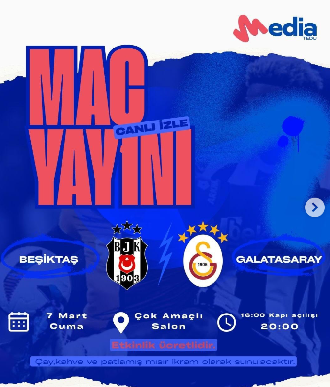 Beşiktaş – Galatasaray Derbisi