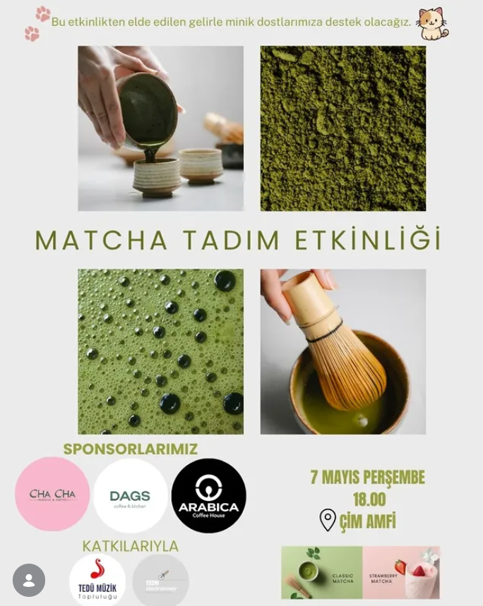 Matcha Tadım Etkinliği