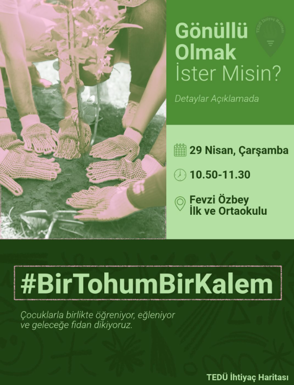Bir Tohum Bir Kalem 