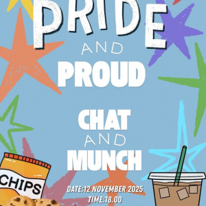  Pride and Proud: Chat and Munch!!