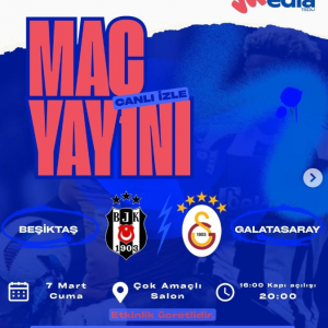 Beşiktaş – Galatasaray Derbisi