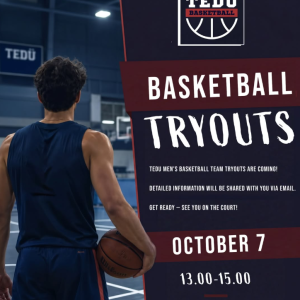  TEDÜ Erkek Basketbol Takımı seçmeleri